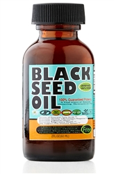 Pure Cold Pressed Black Seed Oil - 4 oz (Glass)