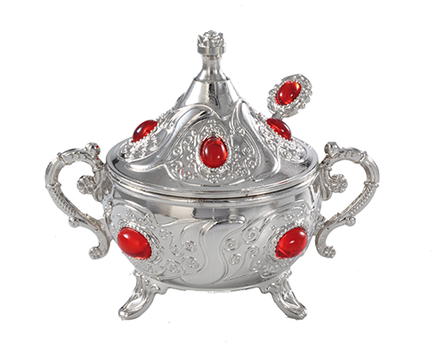 Circle Sugar Bowl with Cover 135