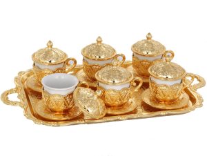 Coffee Set Silver Color 218
