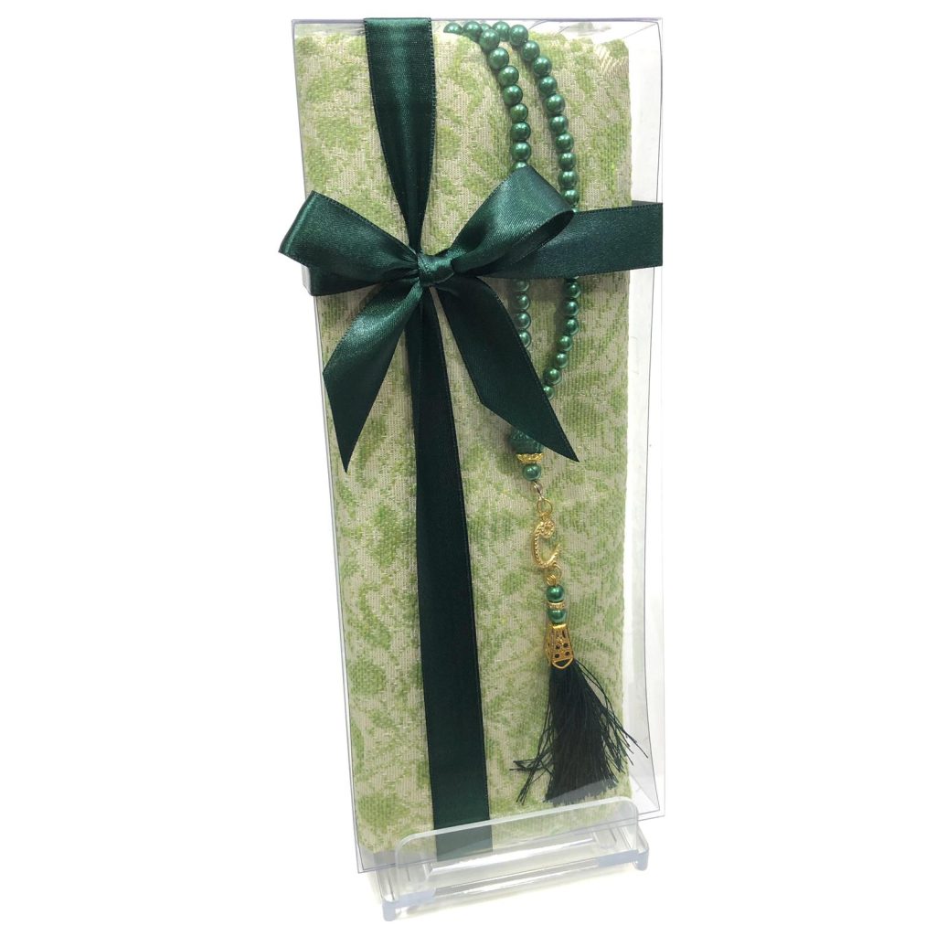 Prayer Rug/Prayer Beads gift set