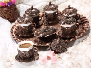 Silver Color Coffee Set 218
