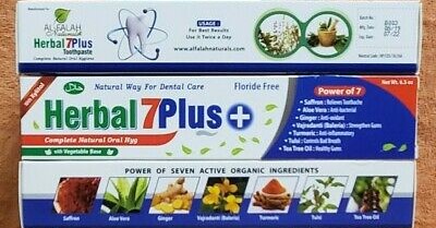 Herbal 7Plus+ Toothpaste w/ Xylitol 7 in 1